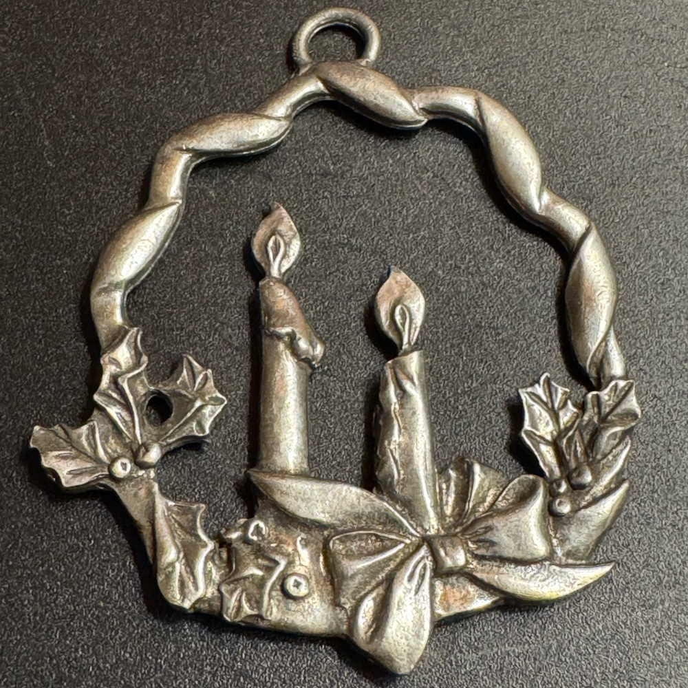 Seagull Pewter Holiday Ornament